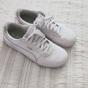 White Puma Sneakers
